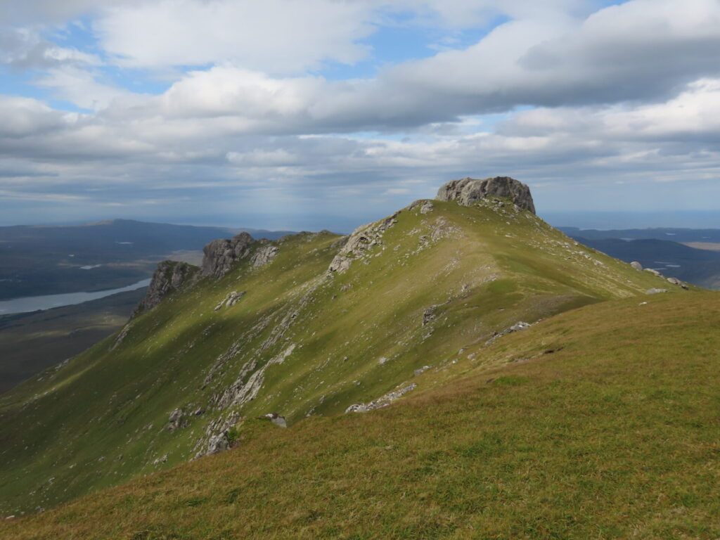 Summit ridge, Ben Loyal, 29th July 2024
