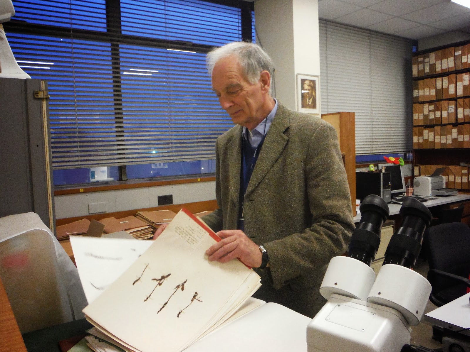 Prof Clive Stace awarded Honorary Membership in 1983
